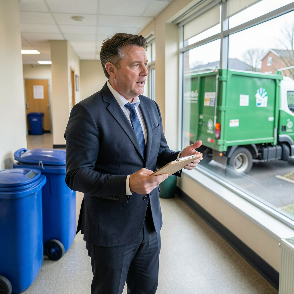 Adrian Hussey appointed to new Waste and Recycling portfolio at Caerphilly Council